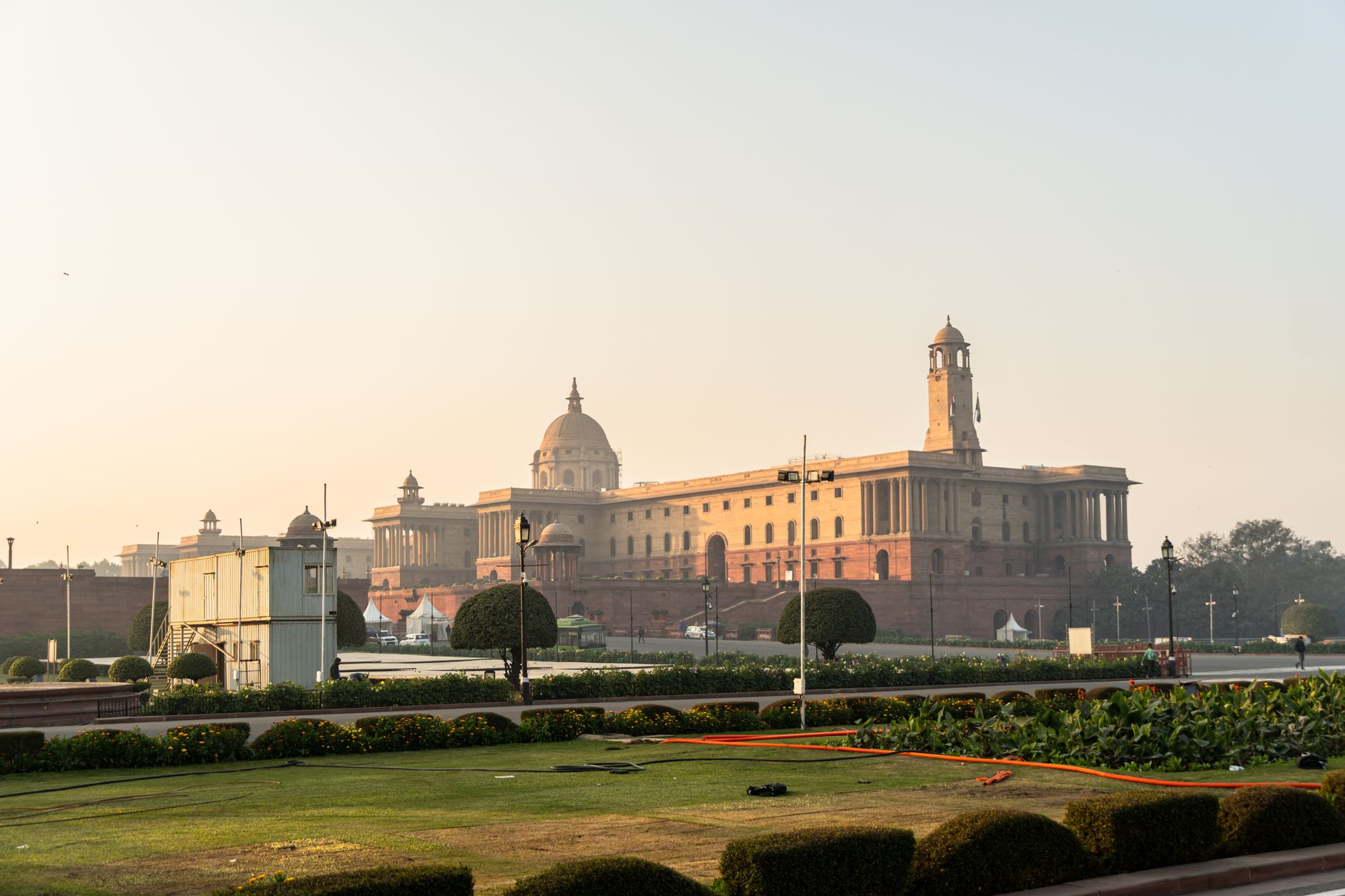 Indian Parliament building during Monsoon Session 2026